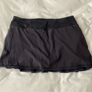 Black Lululemon Women’s Tennis Skirt/Skort